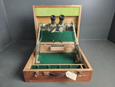 Vintage Wild Heerbrug Travelling Stereoscope
