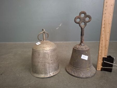 2 x Vintage Bells