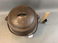 Cast Iron Chico African 3/4 Camp Oven - 3