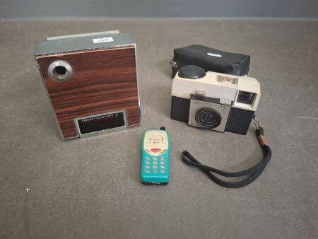 Vintage Kodak Camera and Prince Electric Gas Lighter