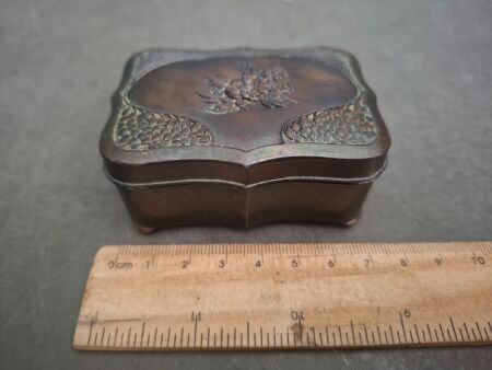 Vintage Pill Box Made in Japan marked with an Anchor