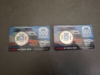 2 Emergency 000 50c Uncirculated Coins