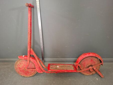 Vintage Red Scooter - C1930s