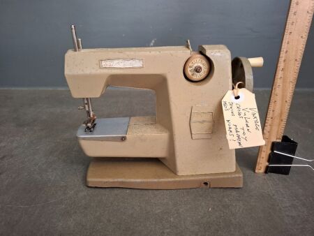 Vintage Vulcan Clark and Co Childs Toy Sewing Machine