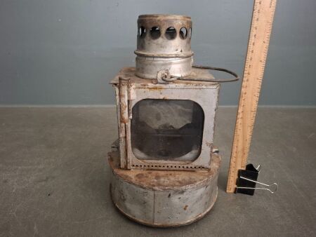 Vintage Railway Signal Lamp - C1940s