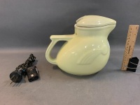 Vintage Ceramic Kookaburra Jug with Original Cord