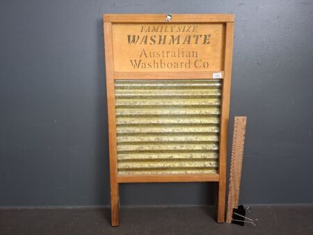 Family Size Washmate Australian Washboard Co. Washboard