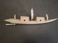 Chinese Ivory boat - 2