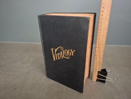 Antique Vitalogy Encyclopaedia of Health and Home by Subscription Only in 1940