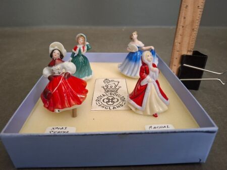 4 x Royal Doulton Miniatures