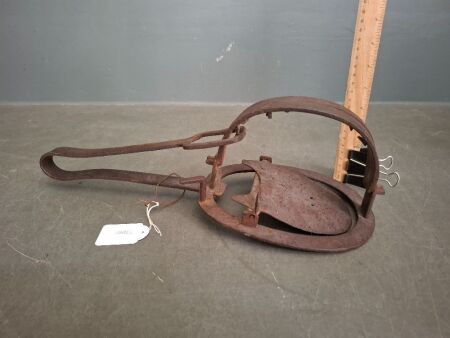 Antique Vermin Trap - Marked