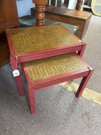Pair Music Inspired Nesting Tables
