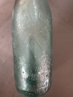 Adelaide, SA Pick Axe Ring Seal Beer Aqua Blue Bottle - 3