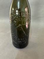 Adelaide, SA Pick Axe Ring Seal Beer Dark Green Bottle - 2