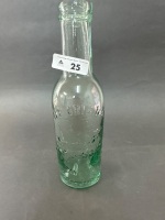 Antique The Original Ship Brand Chutney bottle by MP & Sons, Bombay