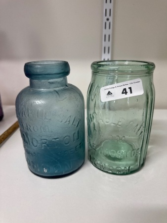 J.T Morton & C&E Morton London fine Table Salt Jars