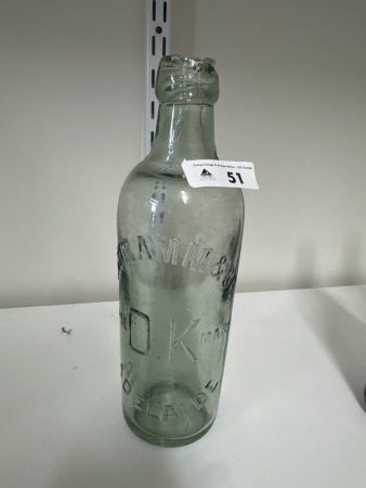 Antique Schramm & Co O.K Adelaide Bottle