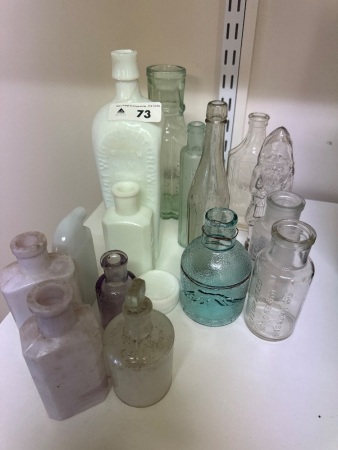 Assortment of Vintage Bottles