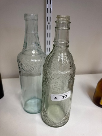 2 Vintage Bottles - Incs 1 Brookes Lemos Limited Bottle