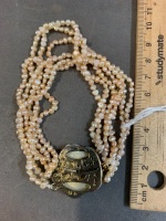 Mother of Pearl & Freshwater Pearl Bracelet - 2