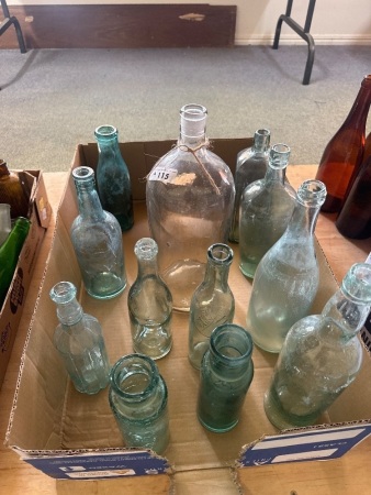 Selection of Various Bottles