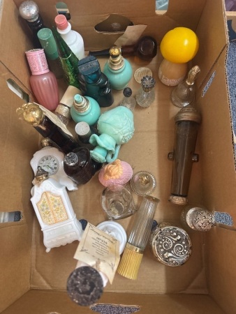 Large Collection of Vintage Avon Bottles