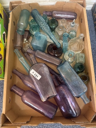 Collection of Various Bottles