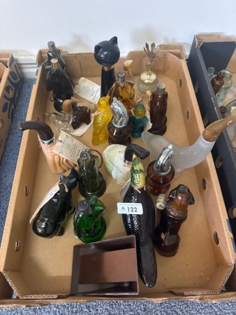 Selection of Various Avon Perfume Bottles
