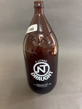 Vintage NT Brewery Draught 2 lt bottle