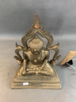 Vintage Thai Bronze Buddha c1920's - 6