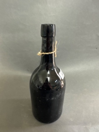Circa 1880s Hand Blown Champagne Bottle