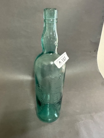 Bickfords Cordials Green Glass Bottle