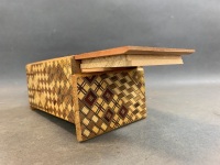 Intricate Japanese Marquetry Puzzle Box - 7