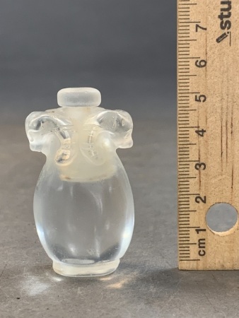 Antique 19thC Rock Crystal Snuff Bottle