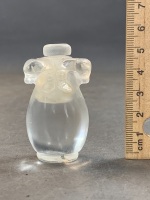 Antique 19thC Rock Crystal Snuff Bottle - 2