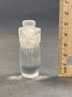 Antique 19thC Rock Crystal Snuff Bottle - 3