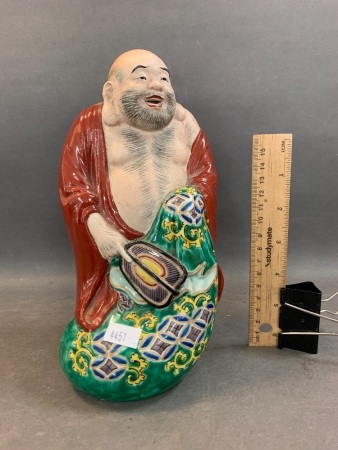 19thC Figure of Lao Shou