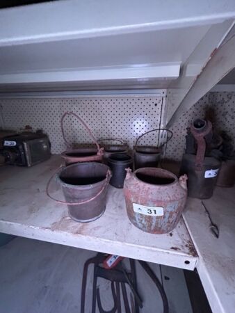 Assorted glue pot inserts