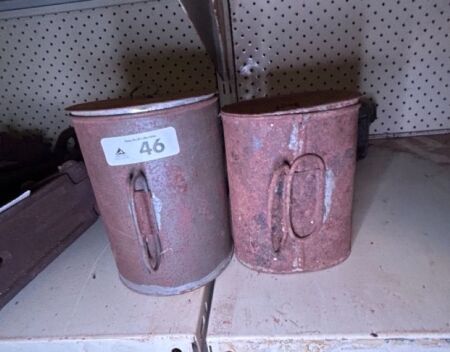 2x camping pots
