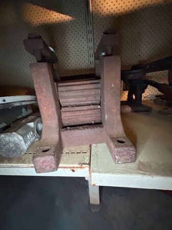 Vintage sugar cane crusher/tester