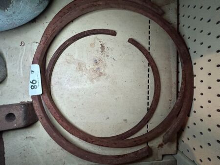 3 large piston rings