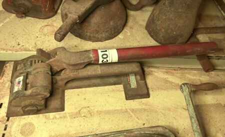 Vintage strapping tool