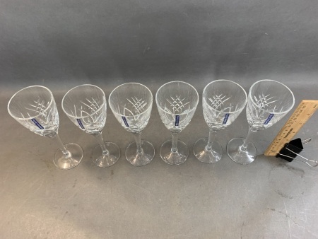 Set of 6 Edinburgh Crystal Port Glasses