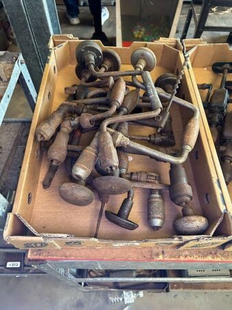 Assorted drill braces