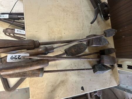 Copper soldering irons