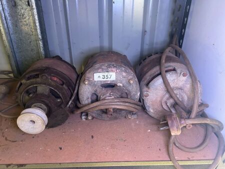 3x electric motors