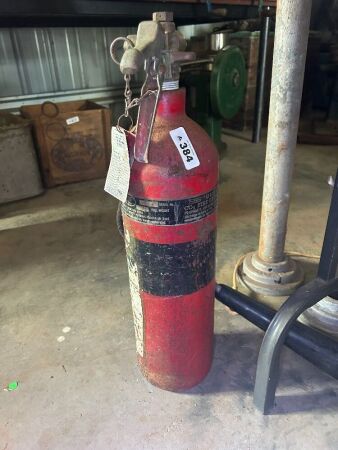 Vintage CO2 fire extinguisher
