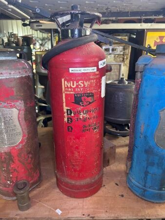 NU-SWIFT cylinder type fire extinguisher