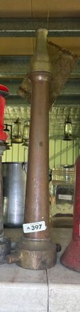 Brass fire nozzle