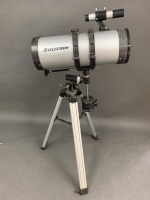 Large Celestron Tripod Mounted Telescope + Accessories - 3